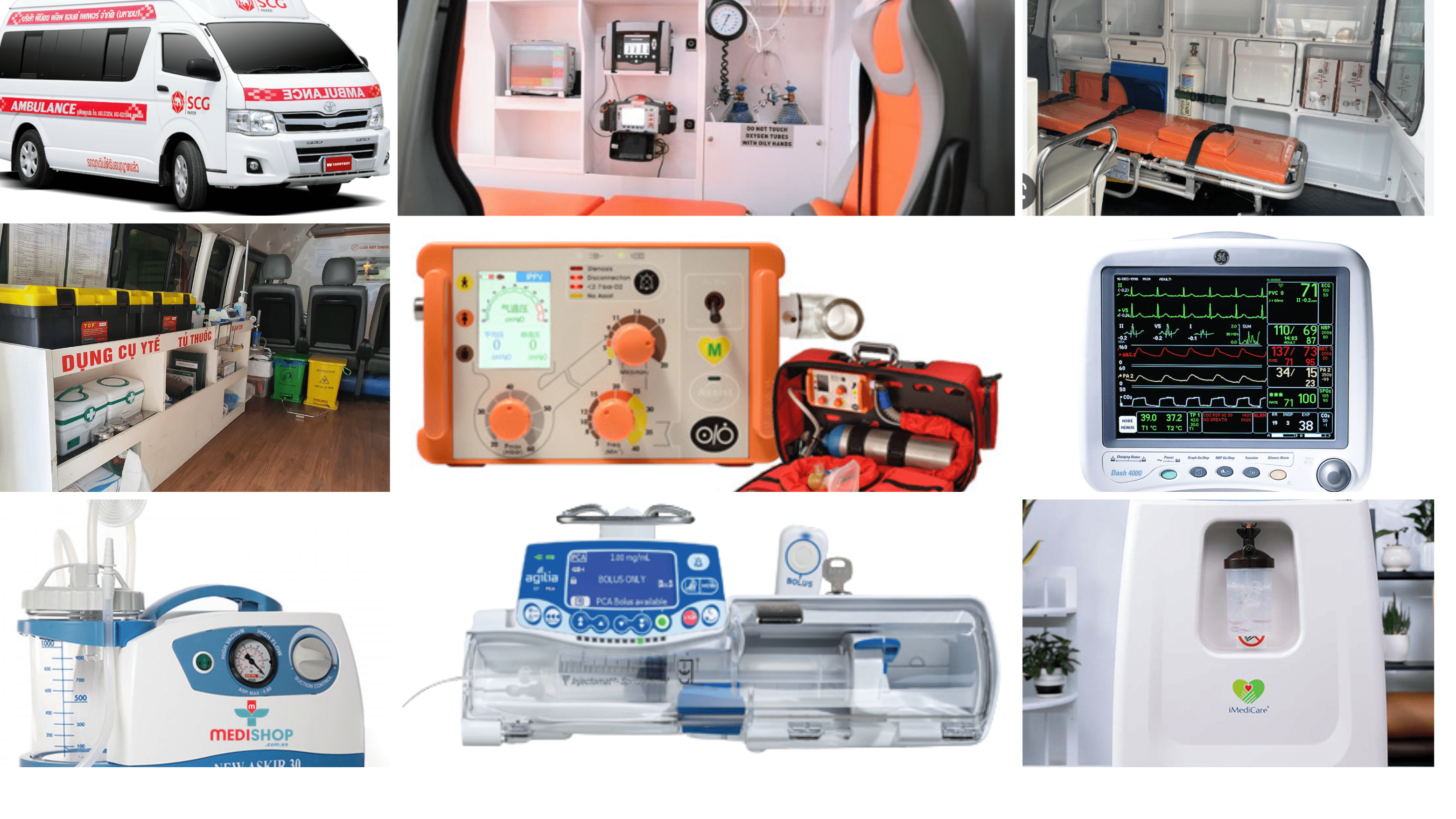 Xe Cứu Thương Tại Đông Triều Quảng Ninh