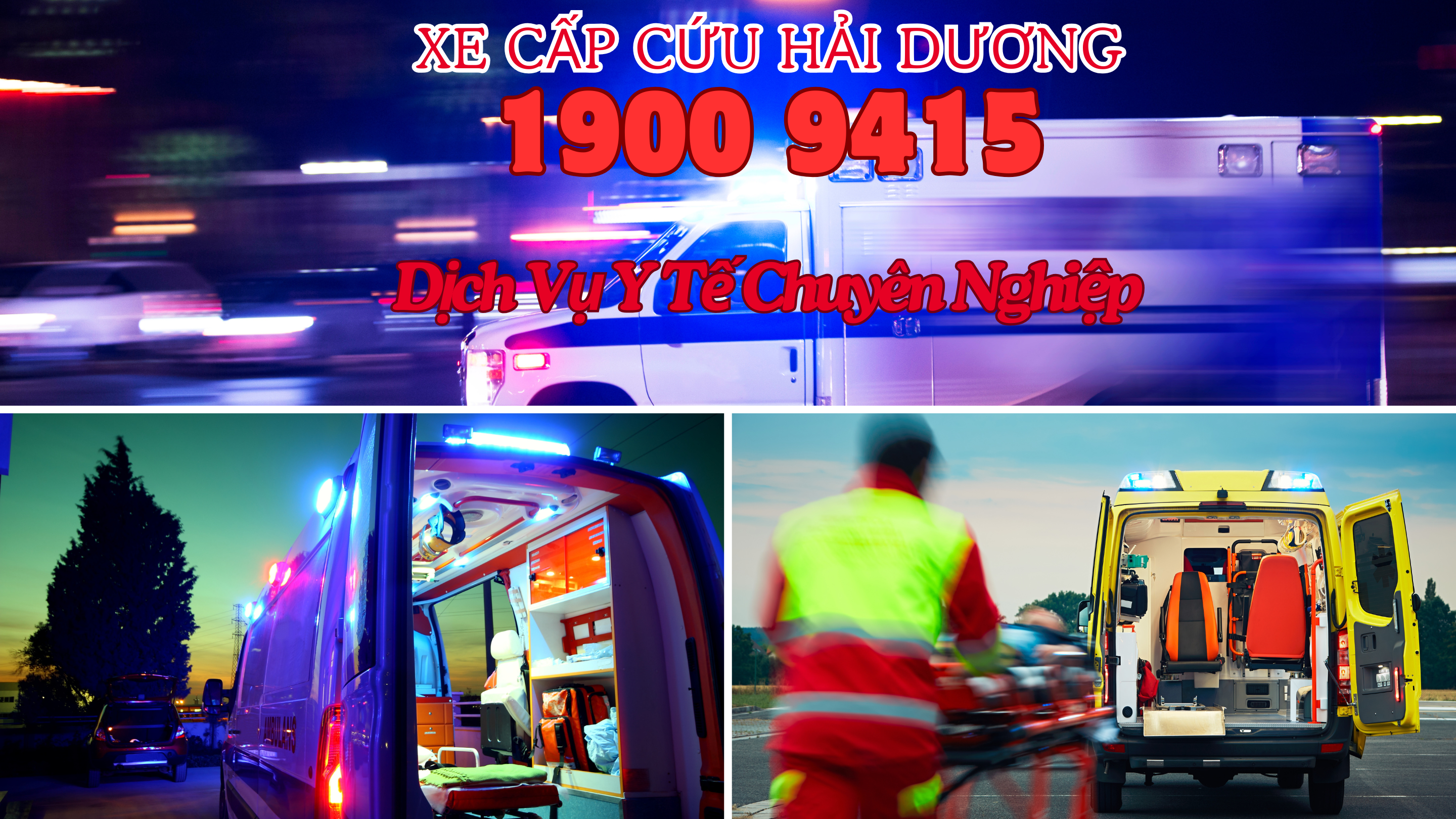 xe cấp cứu hải dương