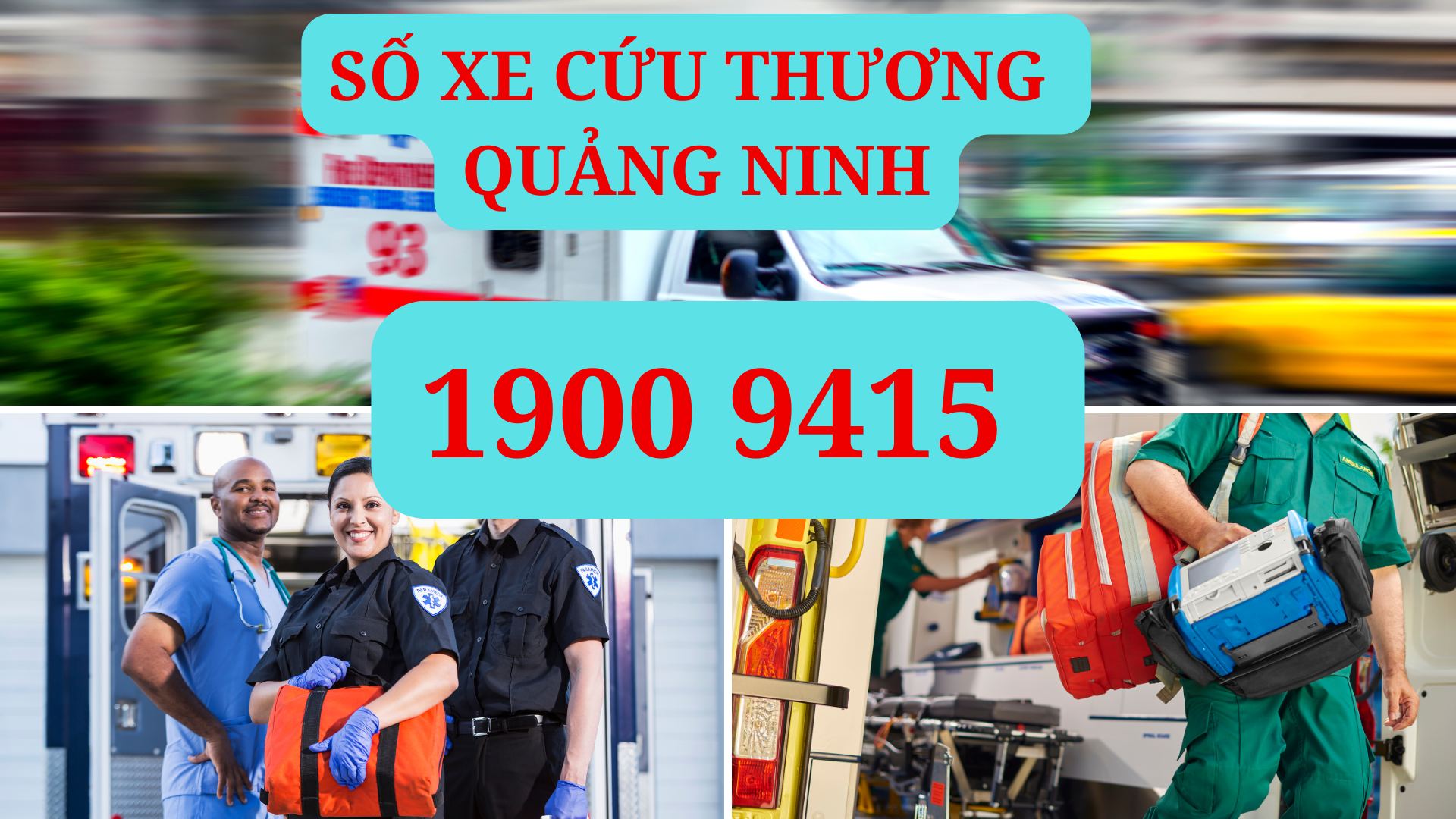 Thuê Xe Cứu Thương Trực Sự Kiện Tại Quảng Ninh – An Tâm Trọn Gói, Liên Hệ 1900 9415