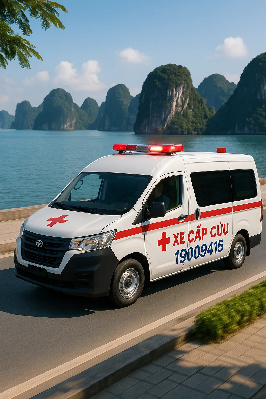 Số gọi xe cấp cứu vận chuyển bệnh nhân đường dài tại Uông Bí, Quảng Ninh – Dịch vụ nhanh chóng, an toàn