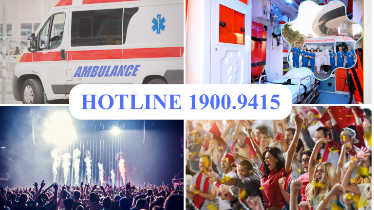 Dịch vụ Thuê Y tế , Xe Cứu Thương Trực Sự Kiện tại Hải Phòng