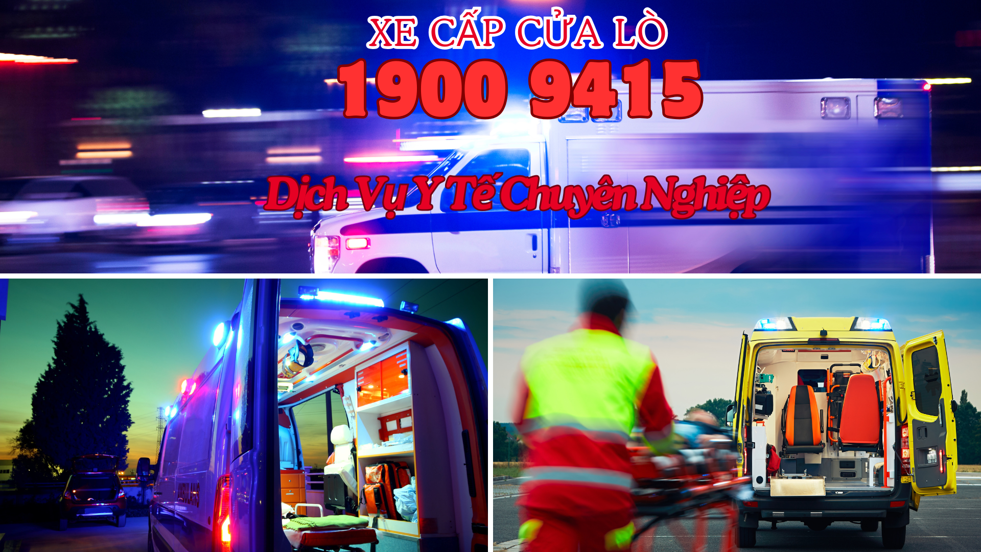 Dịch Vụ Cho Thuê Xe Cấp Cứu Thị Xã Cửa Lò