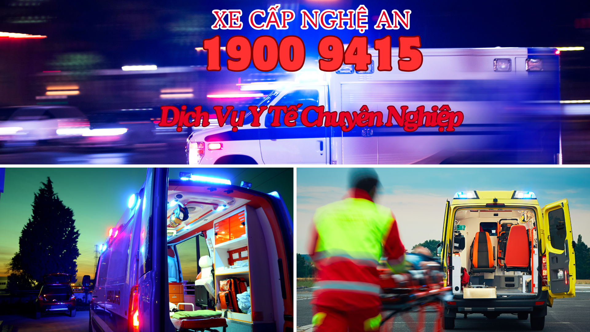 Xe Cứu Thương Tại Huyện Quỳ Châu Nghệ An