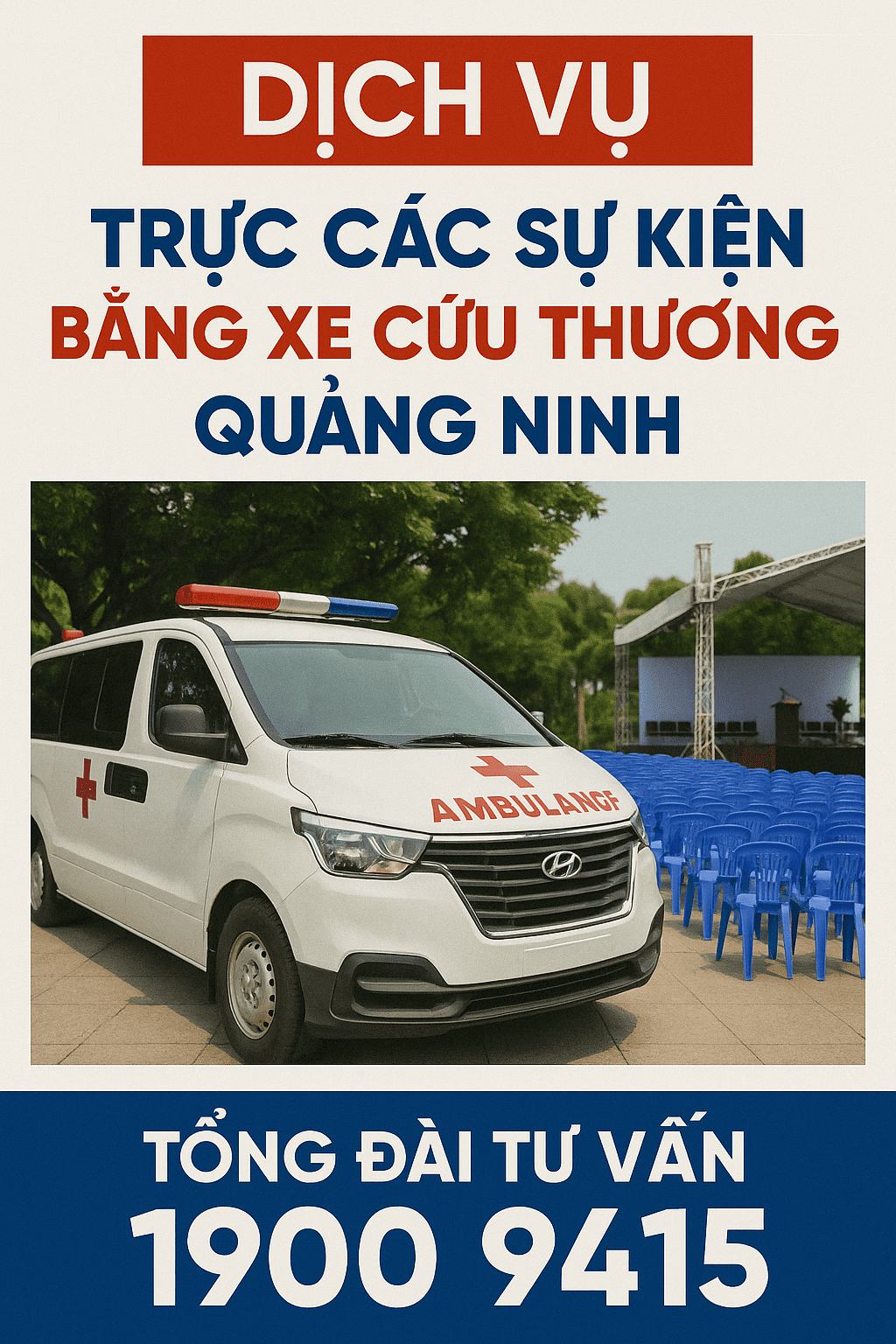 Dịch Vụ Xe Cấp Cứu Trực Hội Nghị, Thể Thao Tại Quảng Ninh – An Tâm Tổ Chức Sự Kiện Lớn
